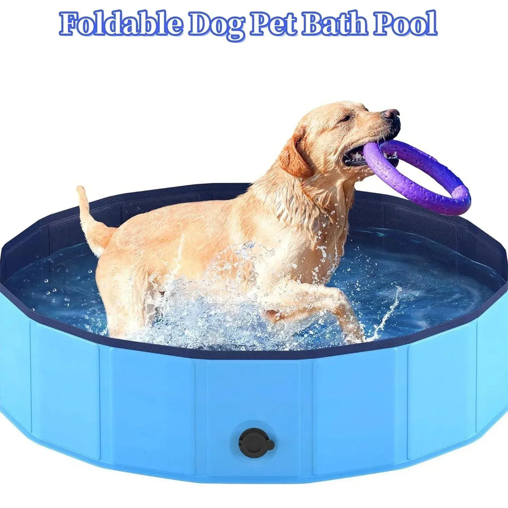 Pet Supplies Foldable Large Dog Bath Pet Pool Golden Retriever Swimming Pool Bath Cat Bath Baby Bath  Dog Swimming Pool Outdoor