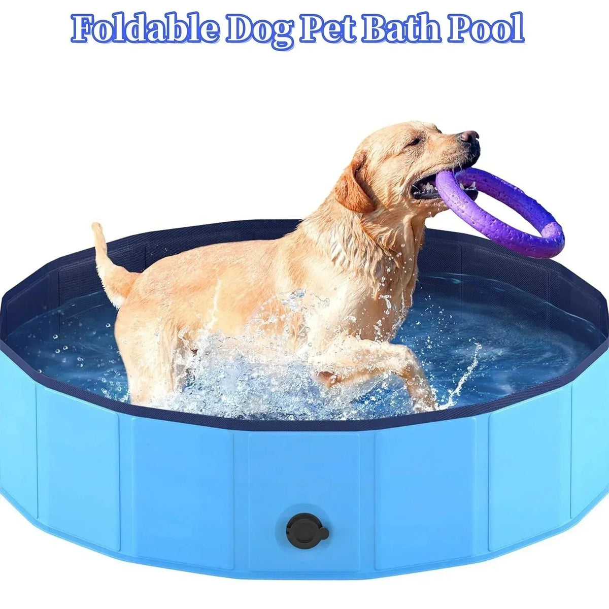 Pet Supplies Foldable Large Dog Bath Pet Pool Golden Retriever Swimming Pool Bath Cat Bath Baby Bath  Dog Swimming Pool Outdoor